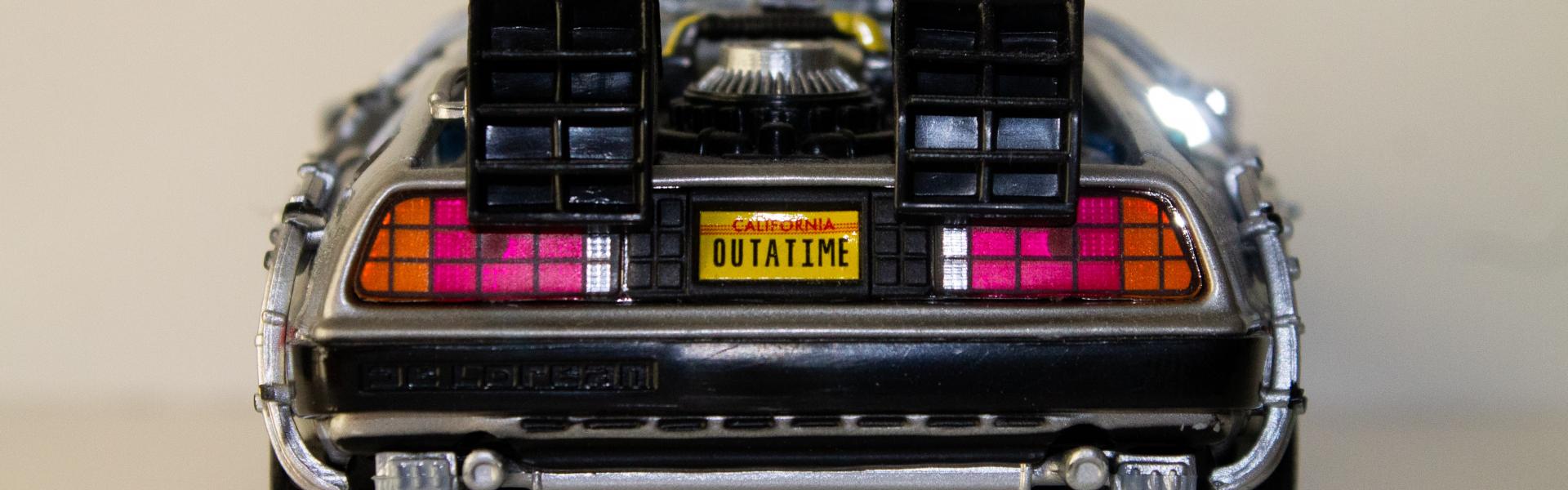 back to future car