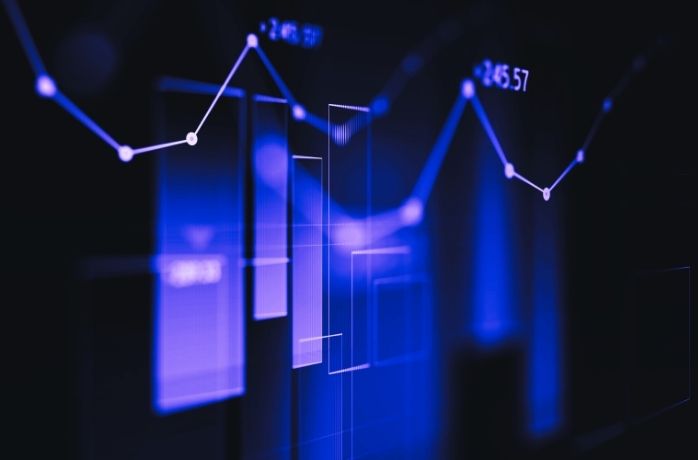 Financial and Technical Data Analysis Graph Showing Search Findings