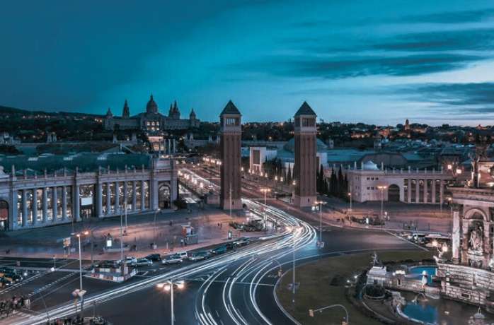 montjuic image barcelona